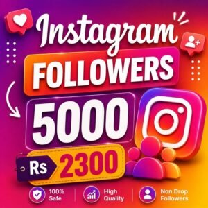 Premium 5000 Instagram Followers Package