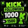 Grow 1000 Kick Channel Followers