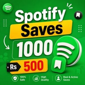 Organic 1000 Spotify Track Saves